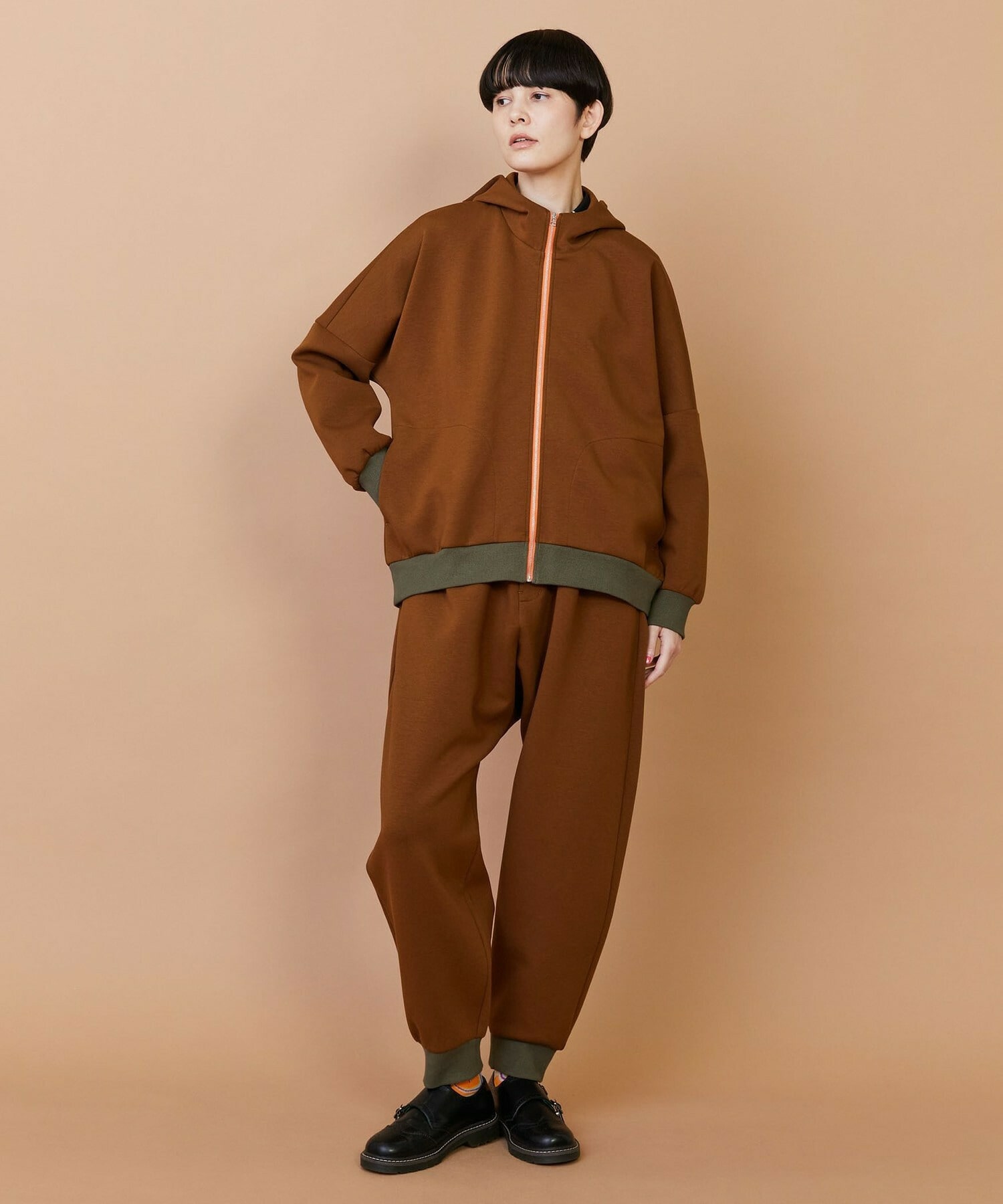 【FRAPBOIS】ライトスウェット パンツ 詳細画像 ネイビー 13