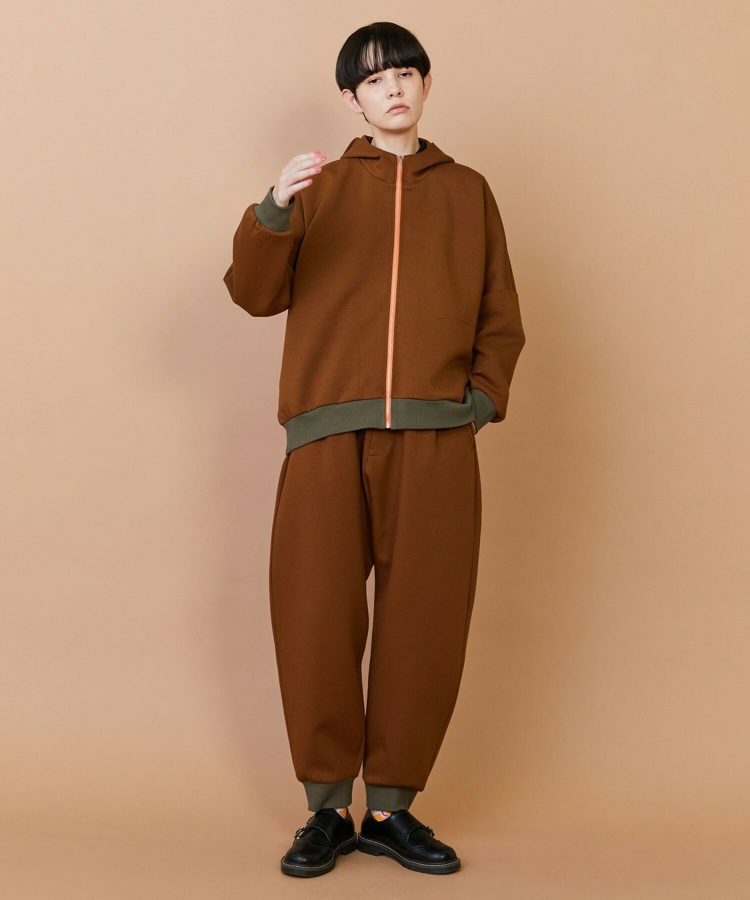 【FRAPBOIS】ライトスウェット パンツ 詳細画像 ネイビー 14