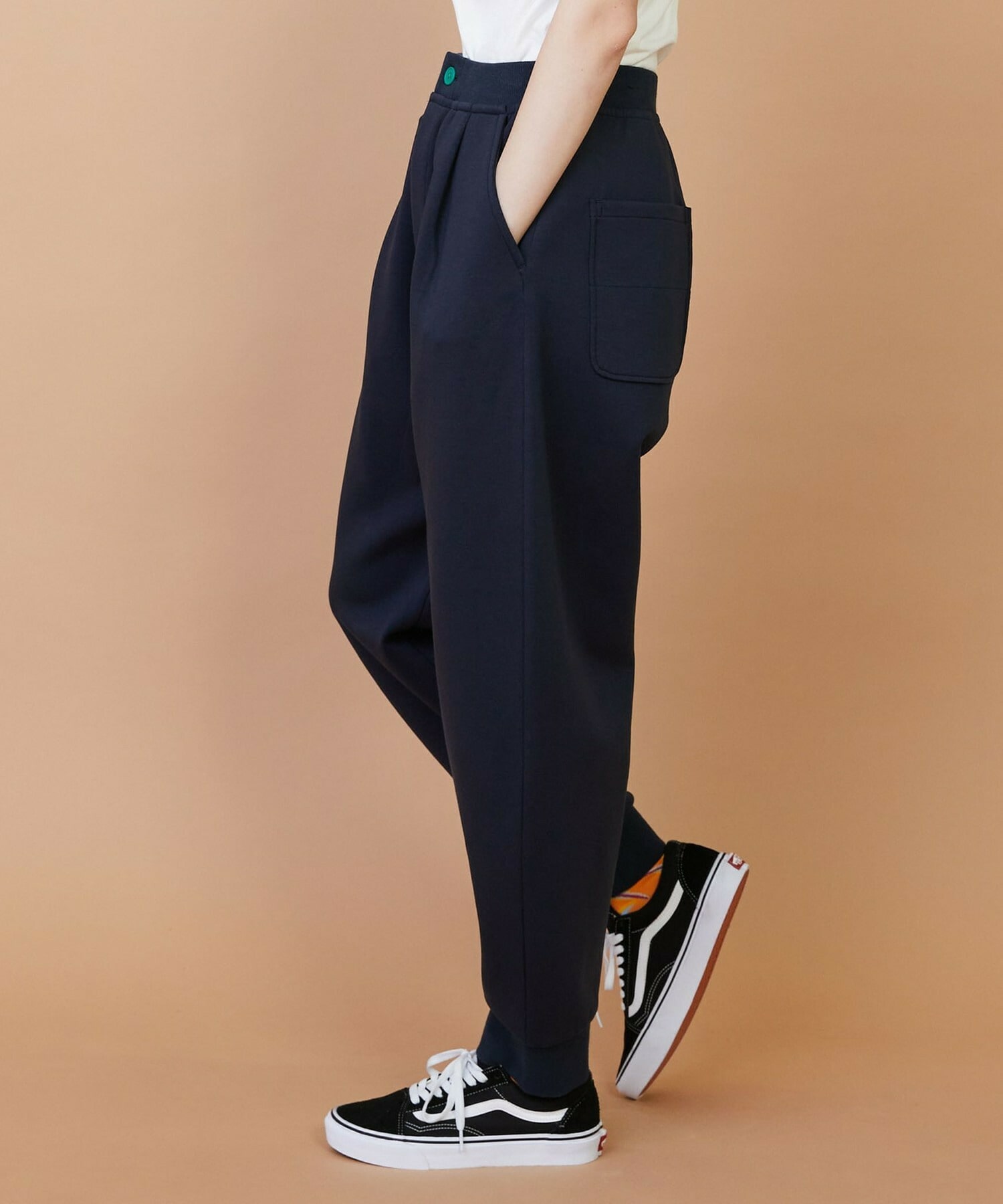 【FRAPBOIS】ライトスウェット パンツ 詳細画像 ネイビー 15