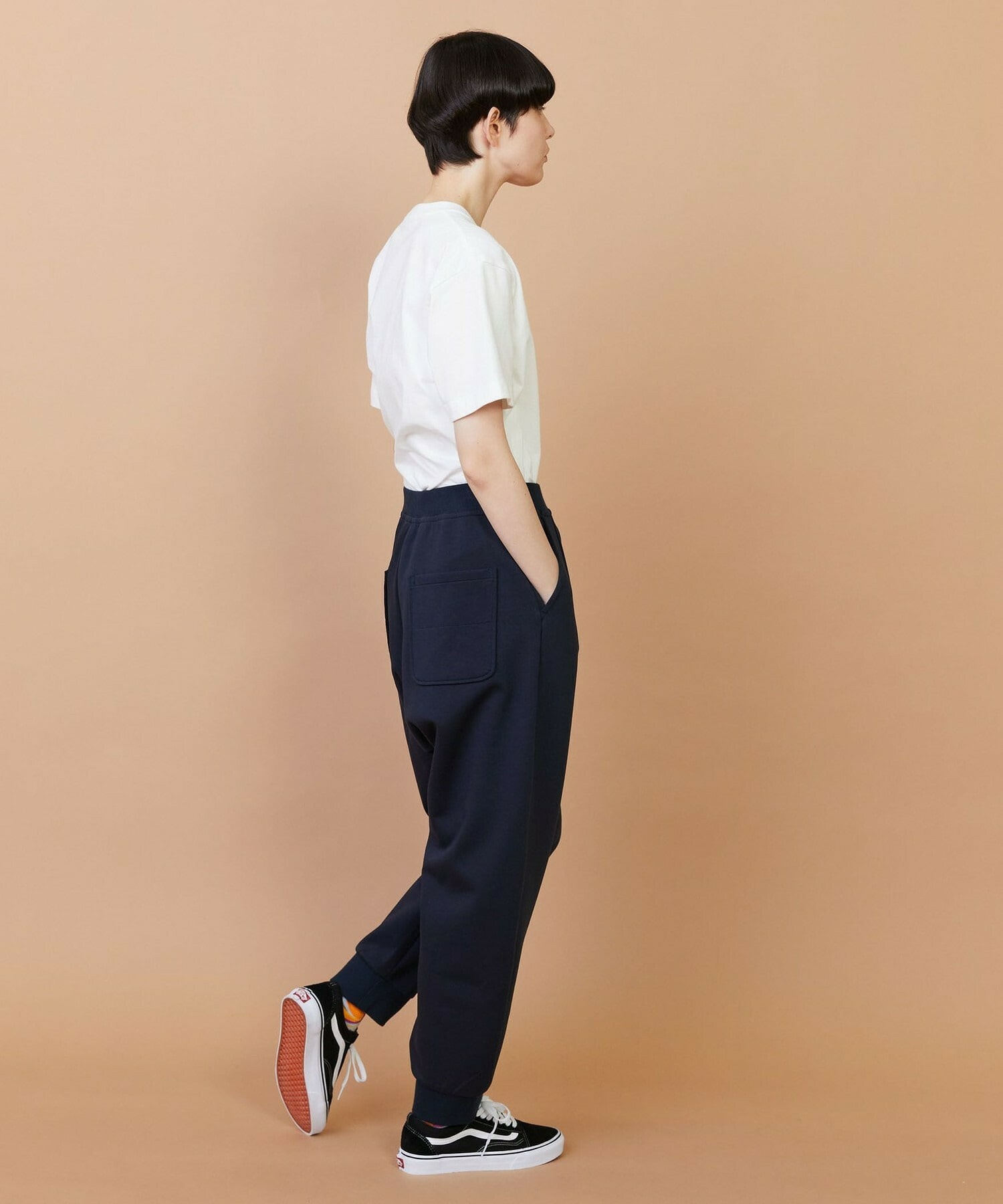 【FRAPBOIS】ライトスウェット パンツ 詳細画像 ネイビー 20