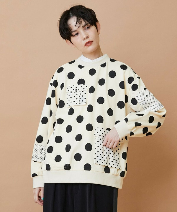 【FRAPBOIS】ポケドット スウェット