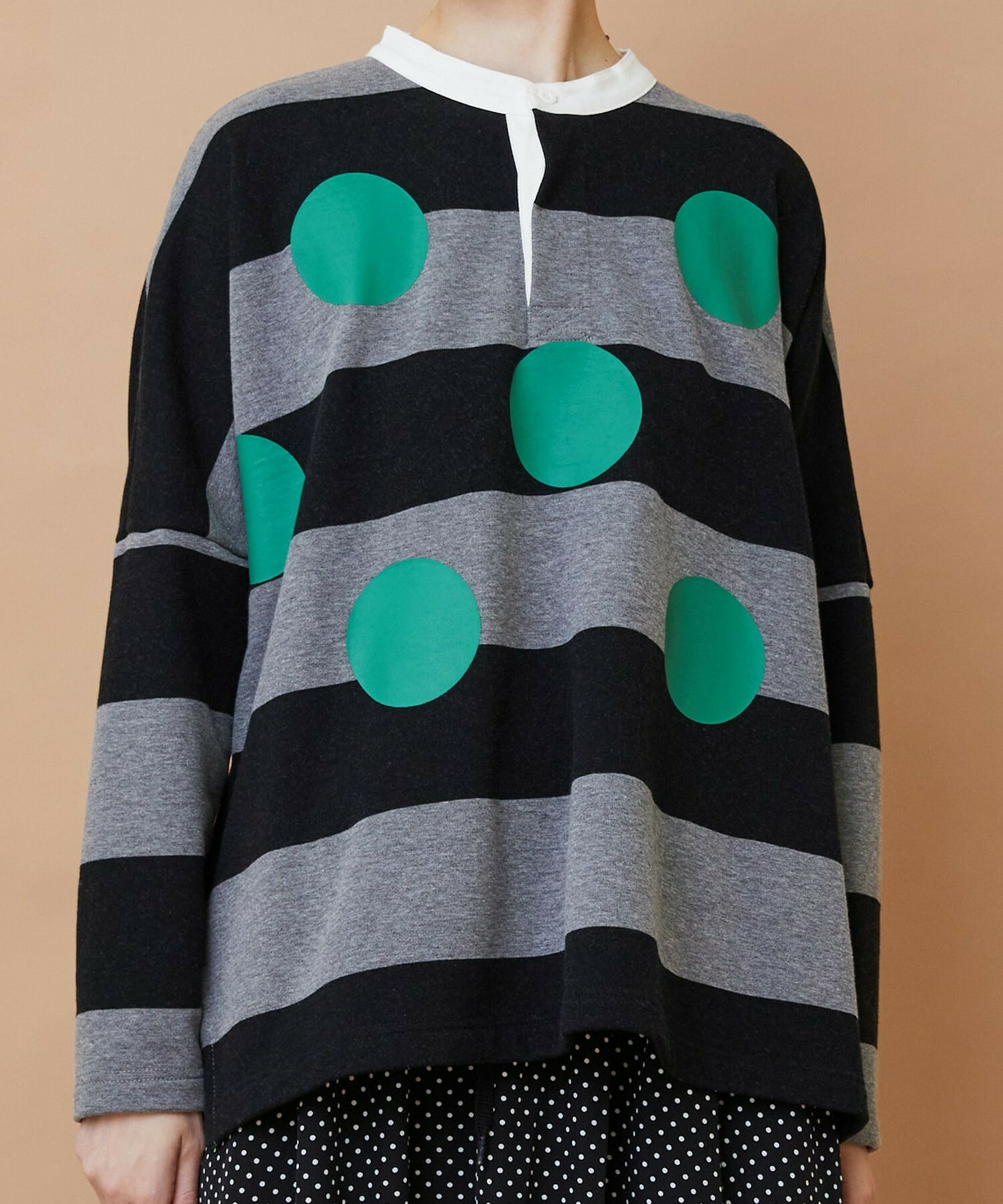 【FRAPBOIS】クルーボーダー カットソー 詳細画像 ブルー 4