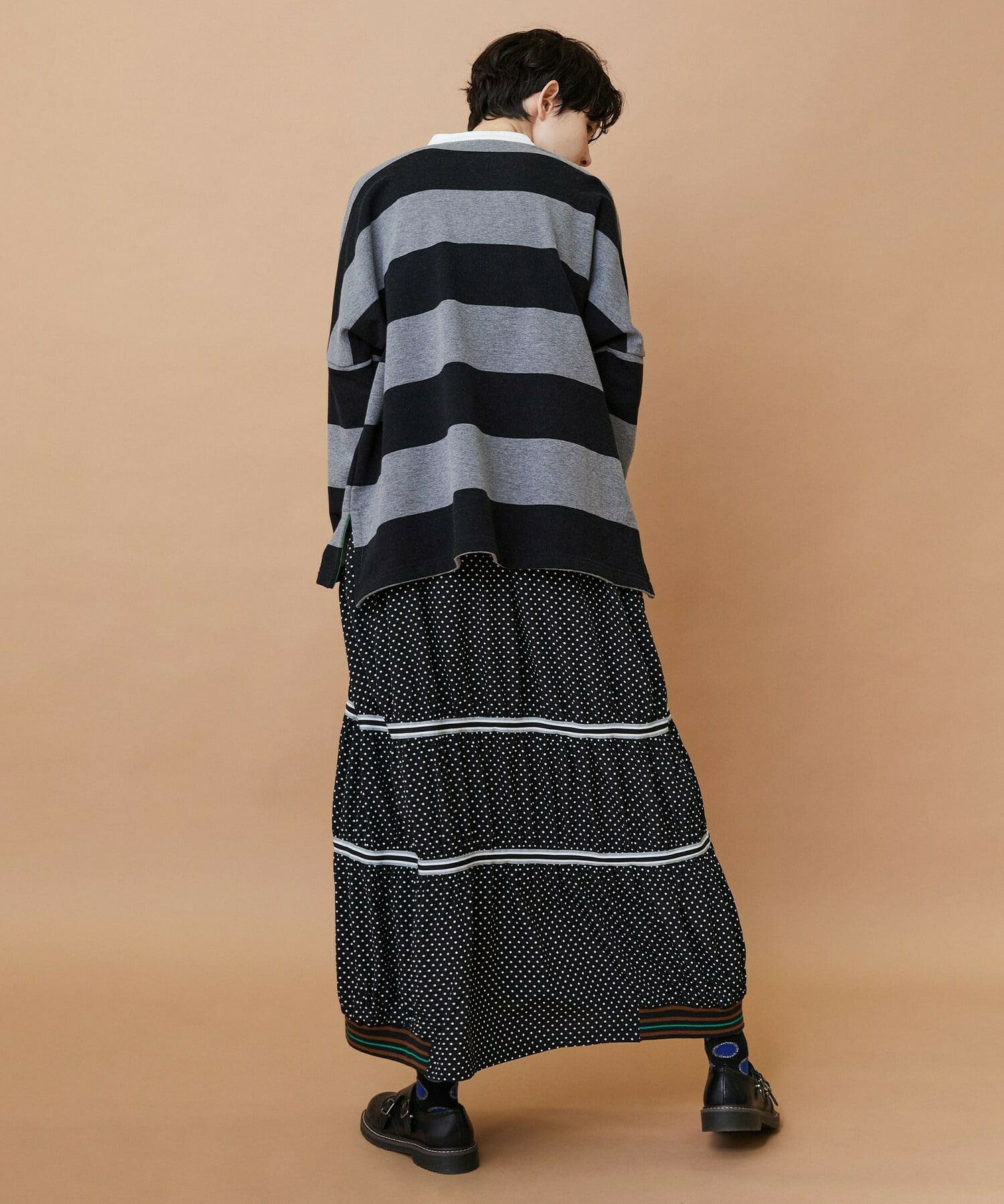 【FRAPBOIS】クルーボーダー カットソー 詳細画像 ブルー 7