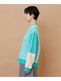 【FRAPBOIS】パウダーカラー スウェット 詳細画像 ブルー系その他 1