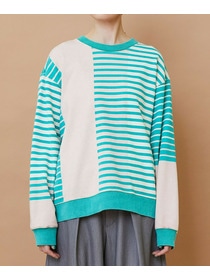 【FRAPBOIS】パウダーカラー スウェット 詳細画像 ブルー系その他 5