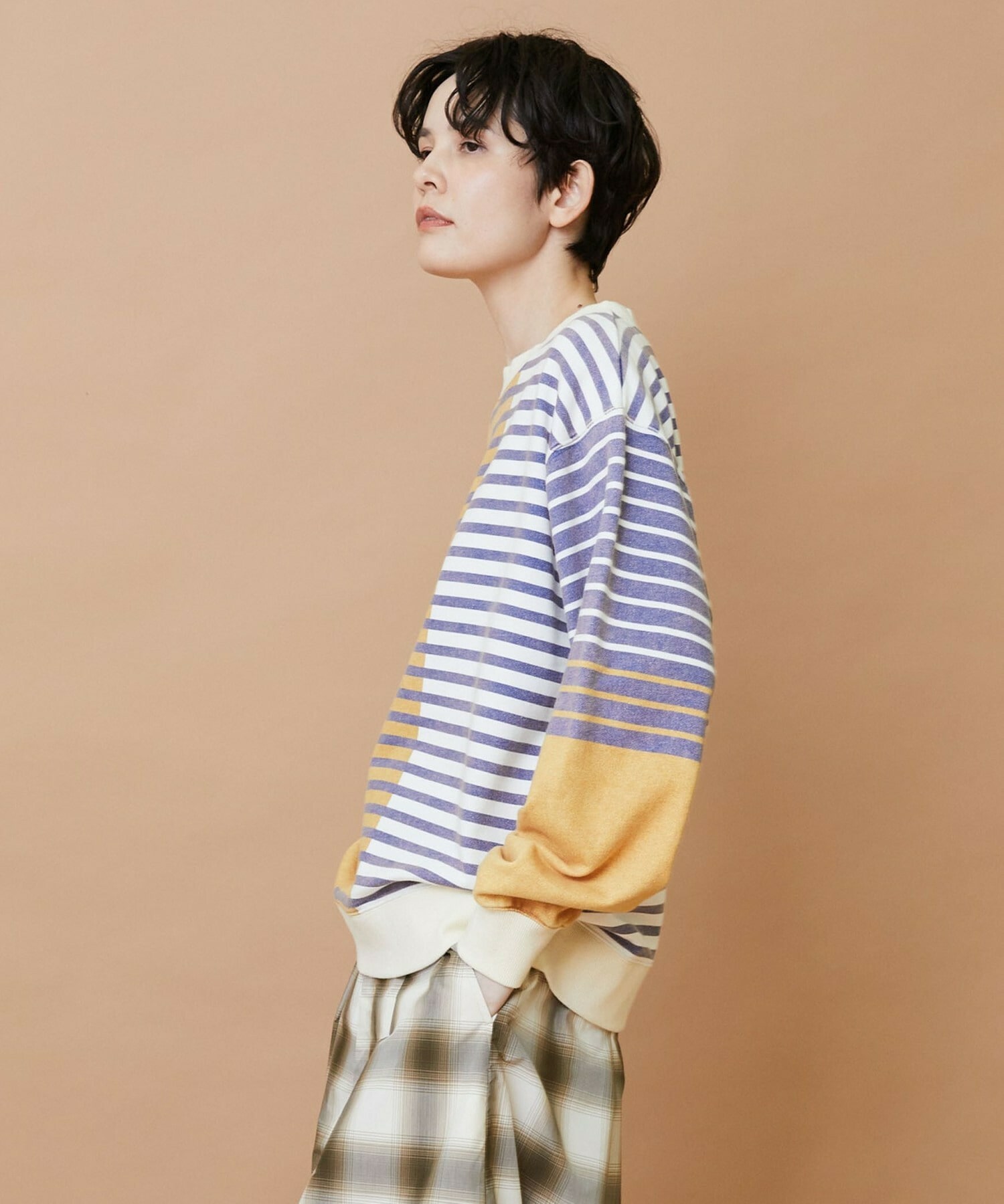 【FRAPBOIS】パウダーカラー スウェット 詳細画像 ブルー系その他 11