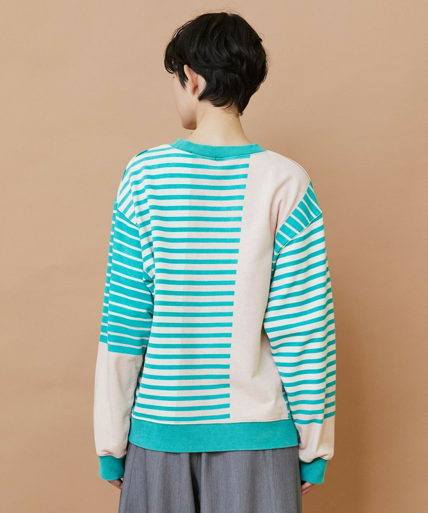 【FRAPBOIS】パウダーカラー スウェット 詳細画像 ブルー系その他 2