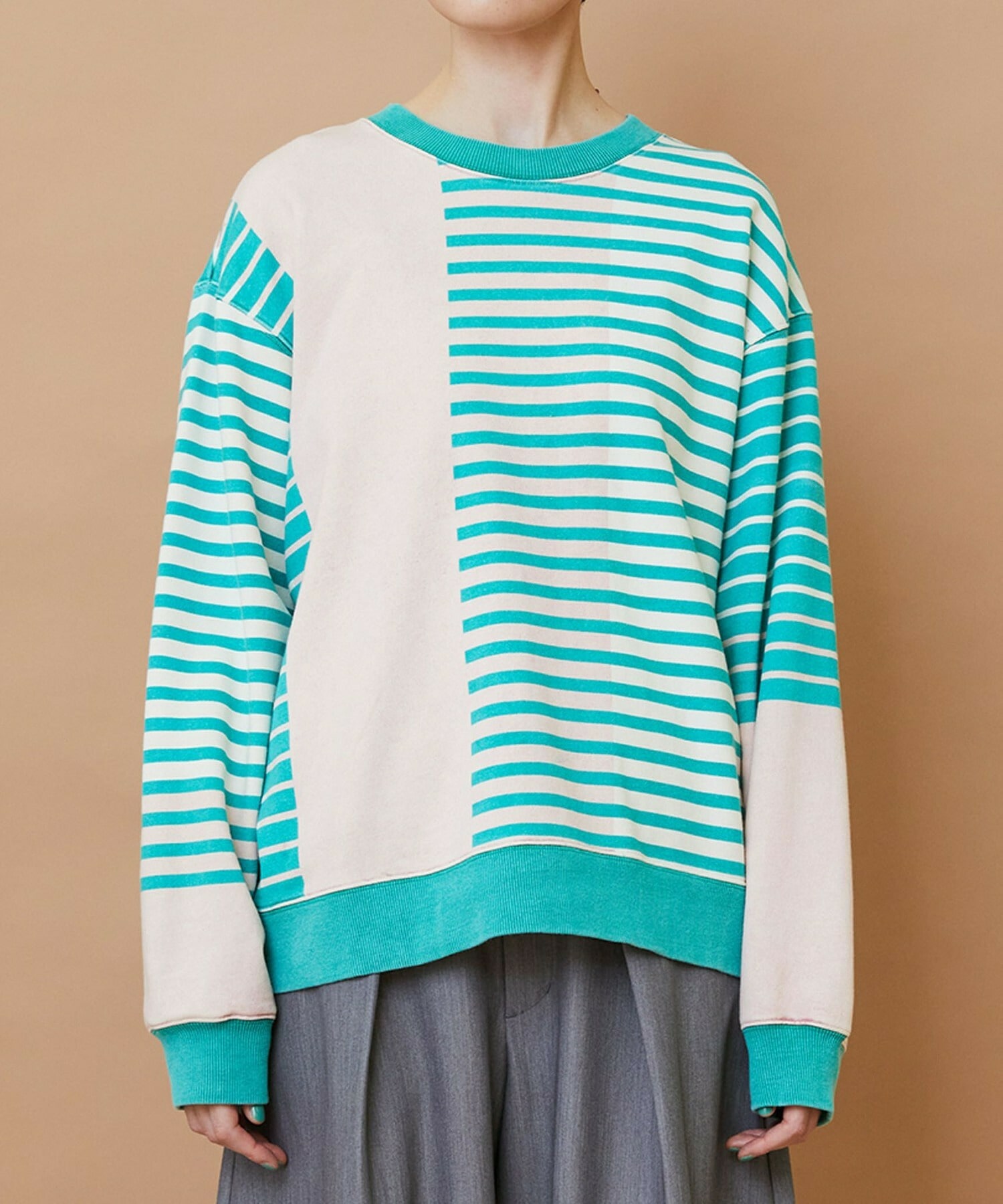 【FRAPBOIS】パウダーカラー スウェット 詳細画像 ブルー系その他 5