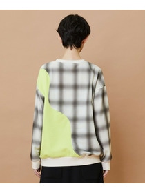 【FRAPBOIS】ハーフオンブレー スウェット 詳細画像 グリーン 2