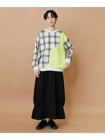 【FRAPBOIS】ハーフオンブレー スウェット 詳細画像 グリーン 6