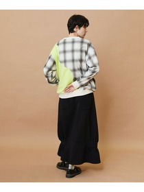 【FRAPBOIS】ハーフオンブレー スウェット 詳細画像 グリーン 8