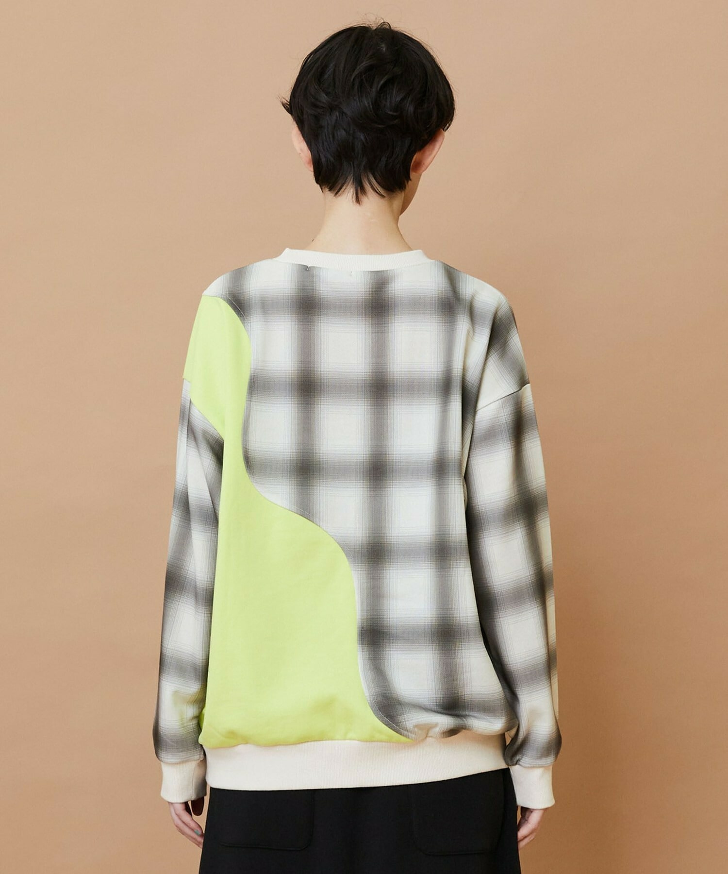 【FRAPBOIS】ハーフオンブレー スウェット 詳細画像 グリーン 2