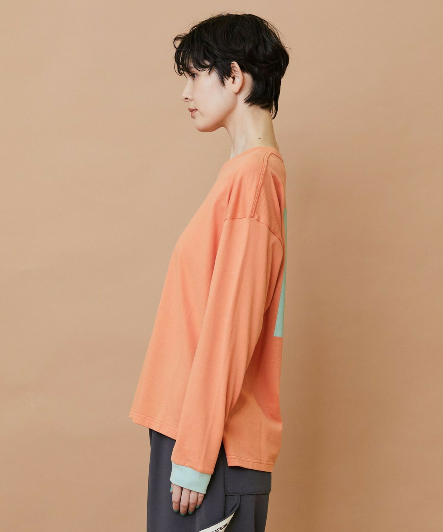 【FRAPBOIS】テイストL/S T 詳細画像 ブラック 1