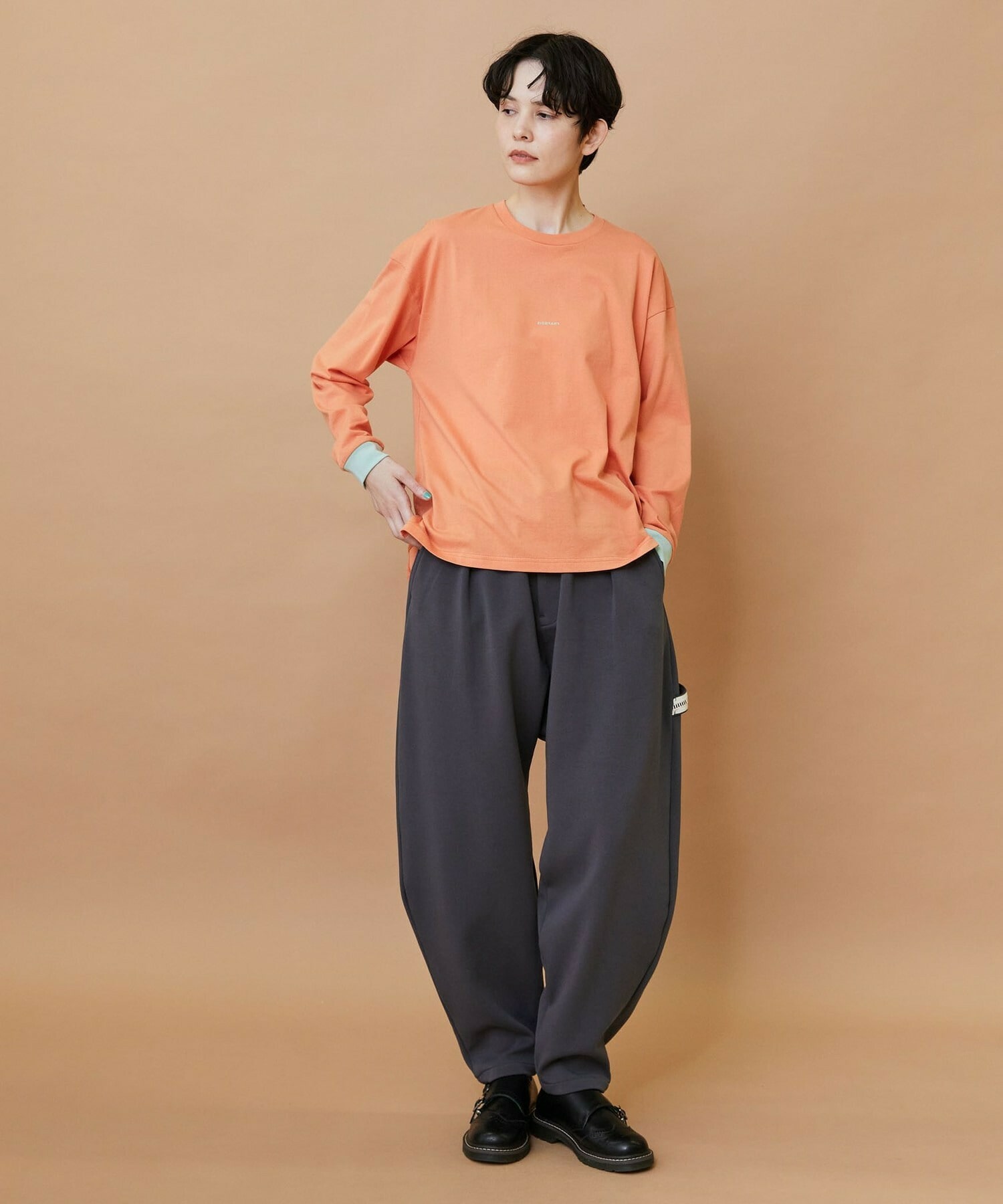 【FRAPBOIS】テイストL/S T 詳細画像 ブラック 7