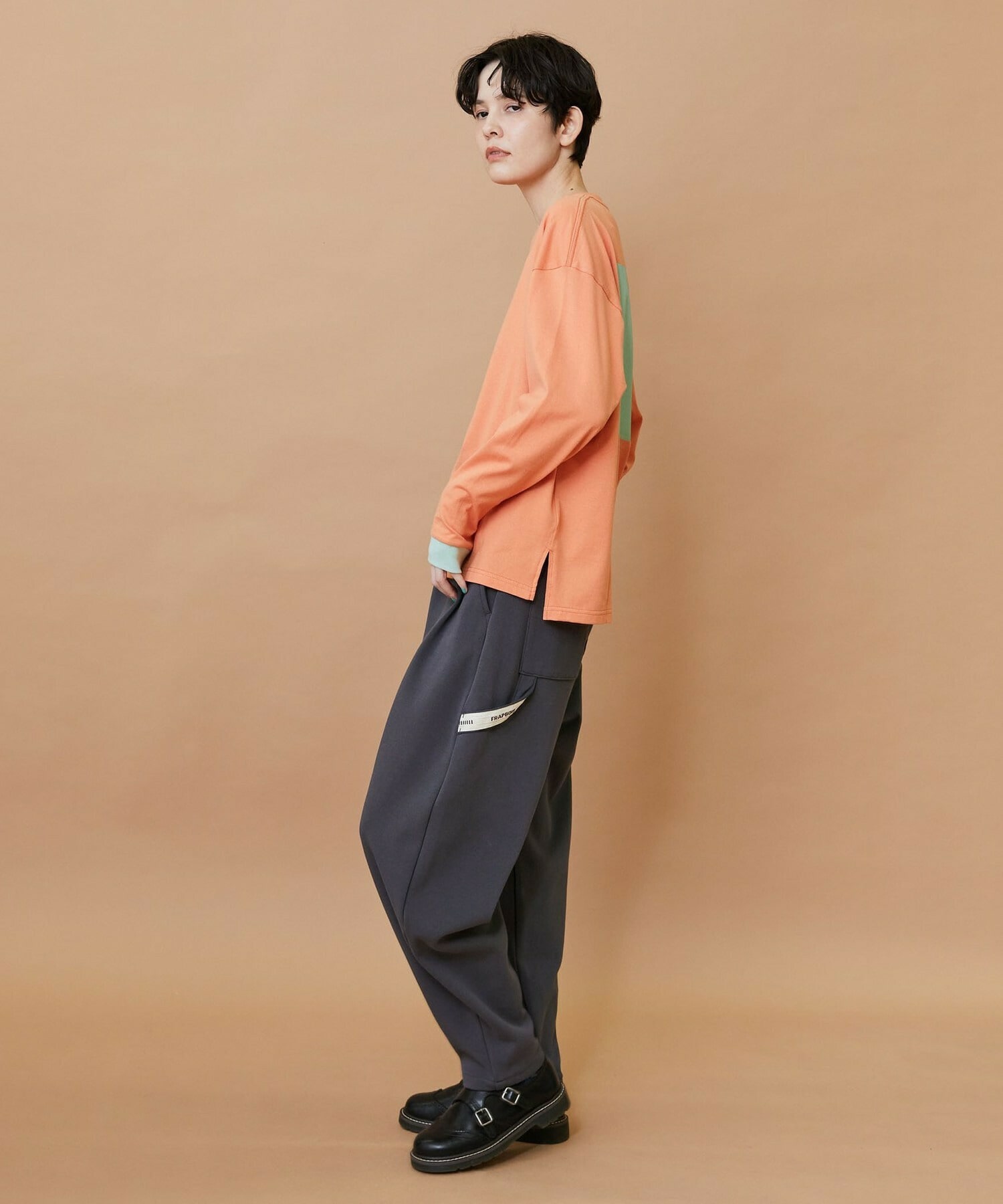 【FRAPBOIS】テイストL/S T 詳細画像 ブラック 9