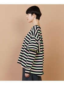 【FRAPBOIS】サーフェスボーダー カットソー 詳細画像 グレイッシュベージュ 1