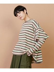 【FRAPBOIS】サーフェスボーダー カットソー 詳細画像 グレイッシュベージュ 11