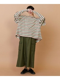 【FRAPBOIS】サーフェスボーダー カットソー 詳細画像 グレイッシュベージュ 14