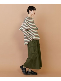 【FRAPBOIS】サーフェスボーダー カットソー 詳細画像 グレイッシュベージュ 17