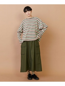 【FRAPBOIS】サーフェスボーダー カットソー 詳細画像 グレイッシュベージュ 18