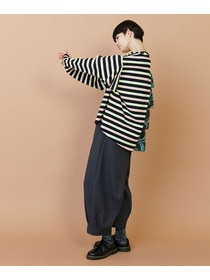 【FRAPBOIS】サーフェスボーダー カットソー 詳細画像 グレイッシュベージュ 8