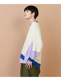 【FRAPBOIS】レイヤーリブ カットソー 詳細画像 ネイビー 1