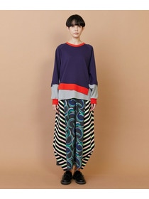 【FRAPBOIS】レイヤーリブ カットソー 詳細画像 ネイビー 17