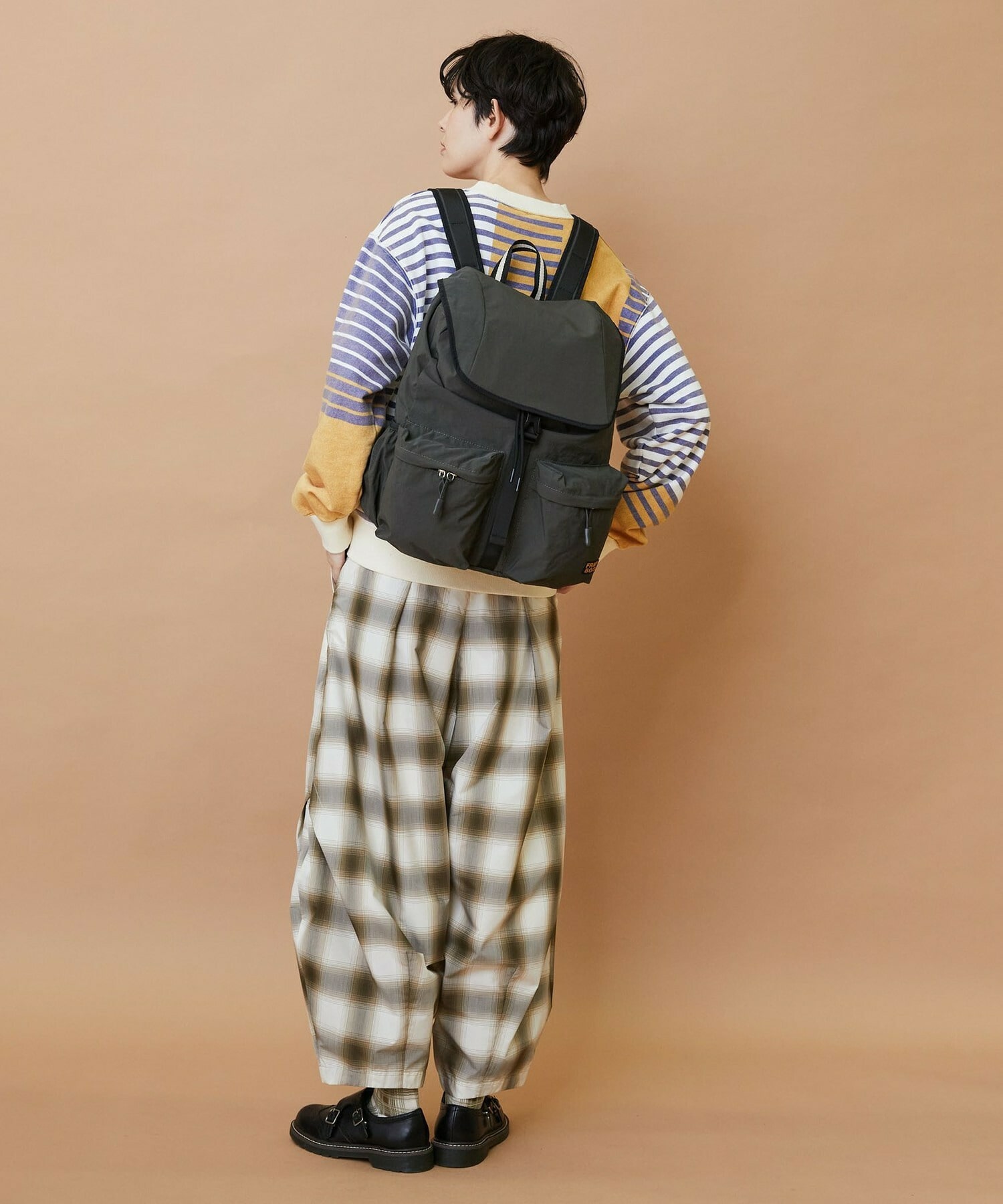 【FRAPBOIS】ダブルリュック 詳細画像 チャコールグレー 8