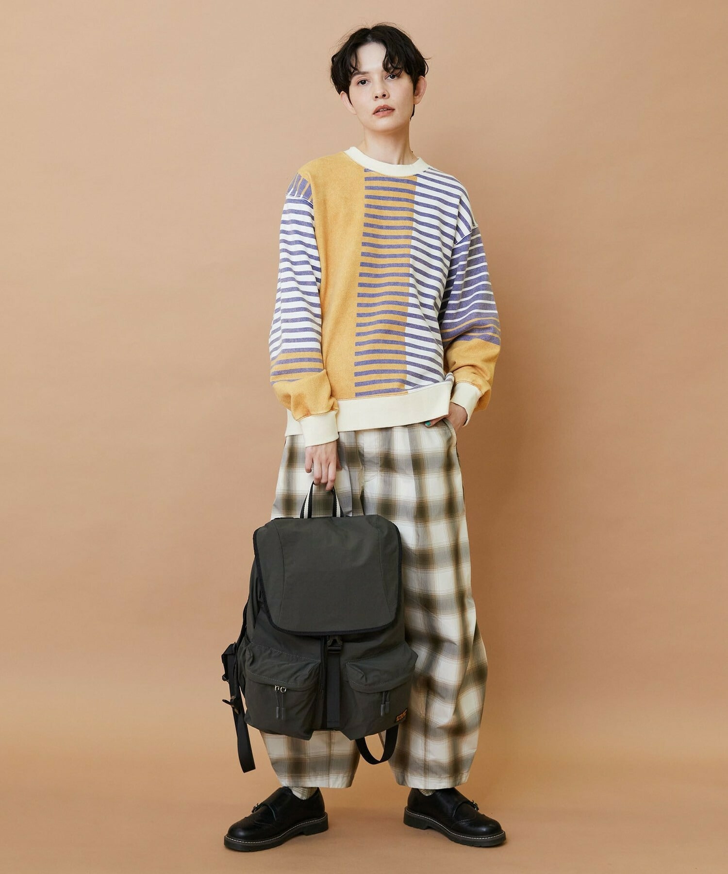 【FRAPBOIS】ダブルリュック 詳細画像 チャコールグレー 9