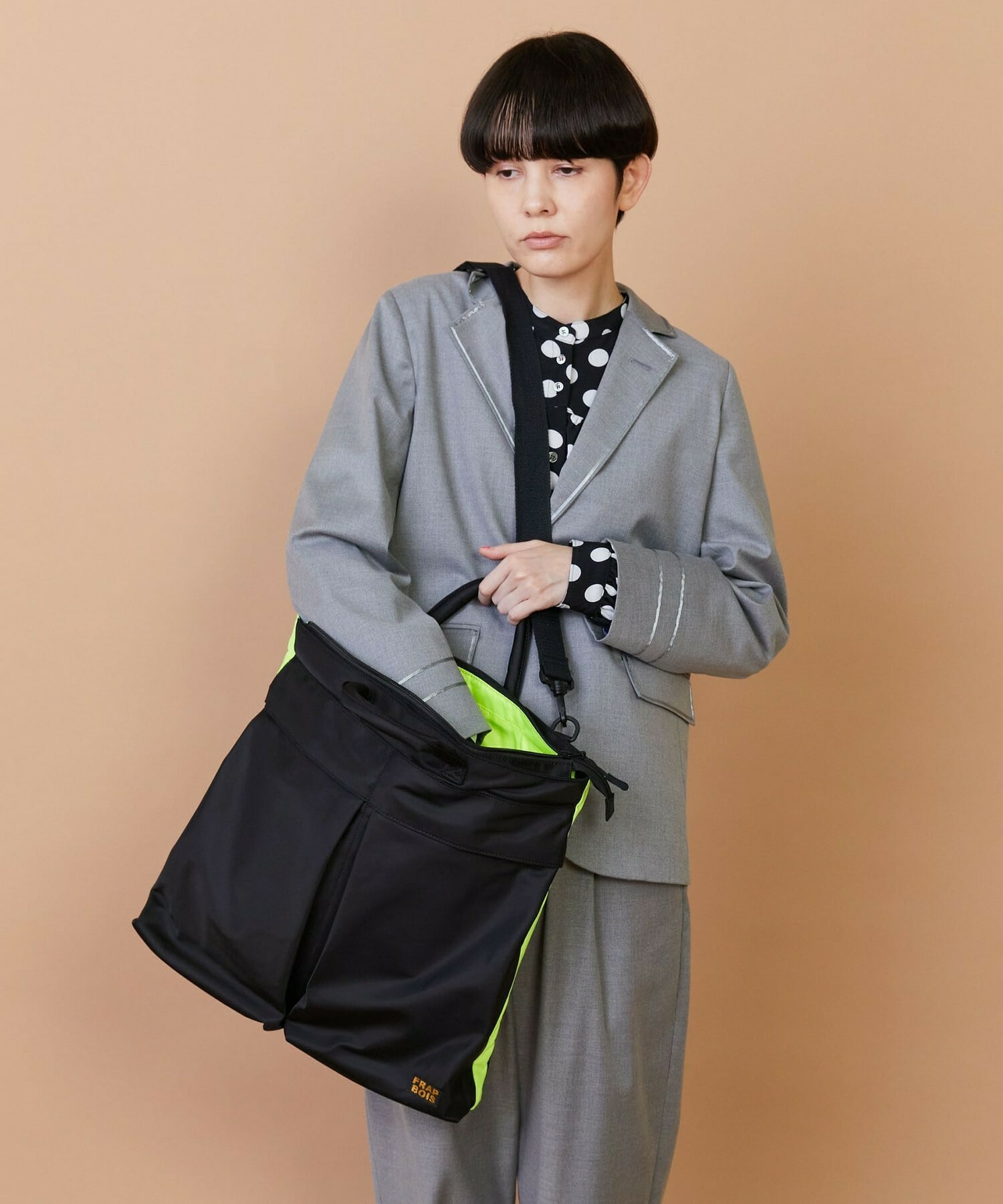 【FRAPBOIS】ヘルメットBAG 詳細画像 ブラック 11