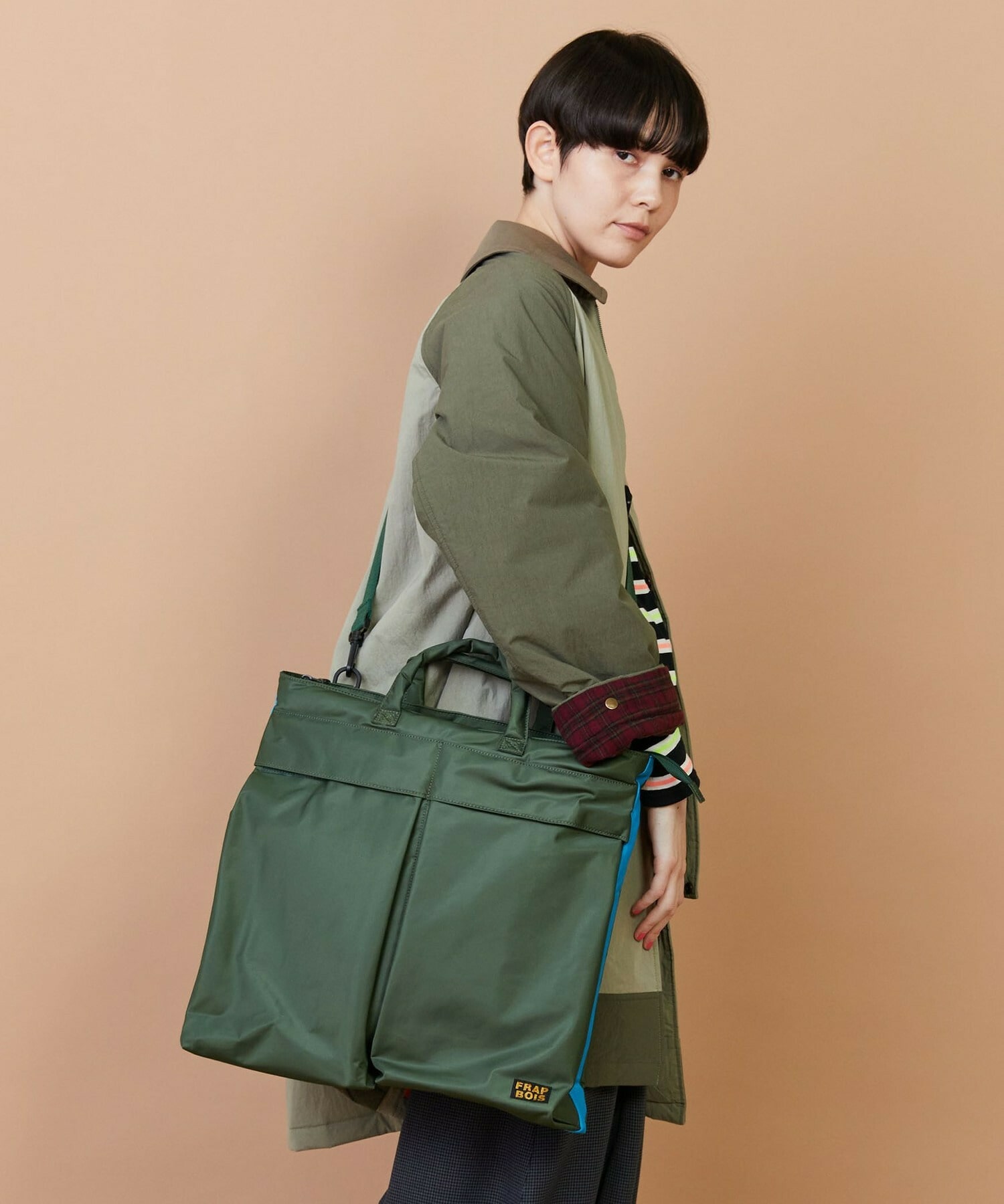 【FRAPBOIS】ヘルメットBAG 詳細画像 ブラック 2