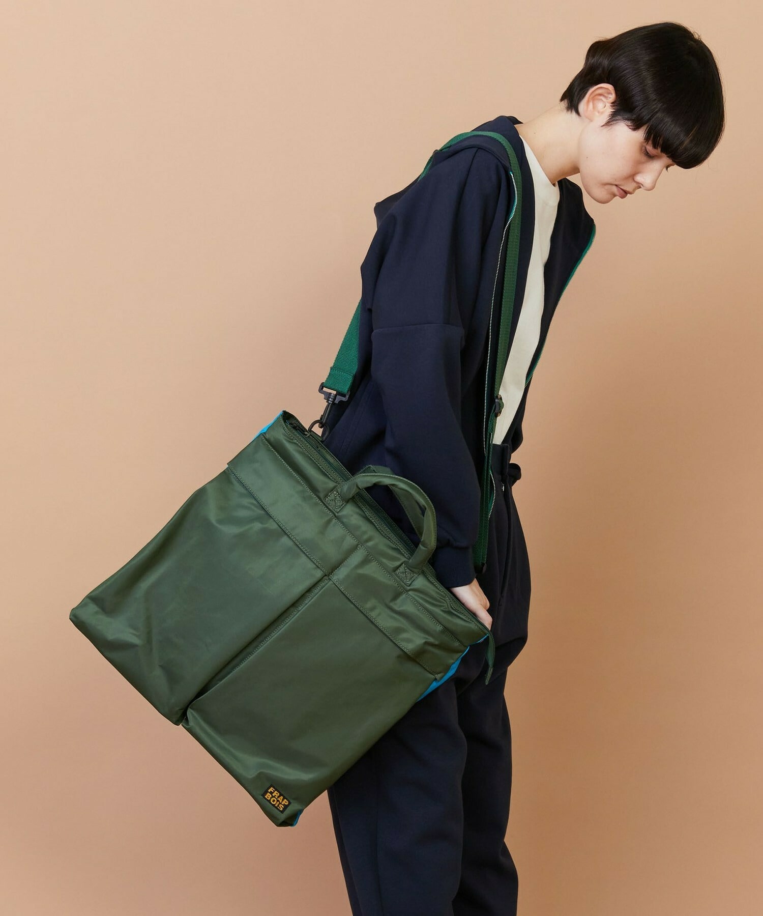 【FRAPBOIS】ヘルメットBAG 詳細画像 ブラック 4