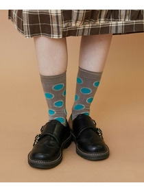 【FRAPBOIS】ラメドットソックス 詳細画像 ブラック 3