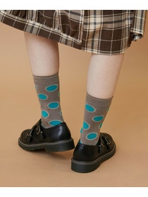 【FRAPBOIS】ラメドットソックス 詳細画像 ブラック 5