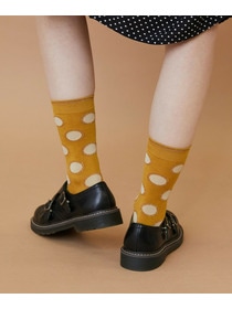 【FRAPBOIS】ラメドットソックス 詳細画像 ブラック 7