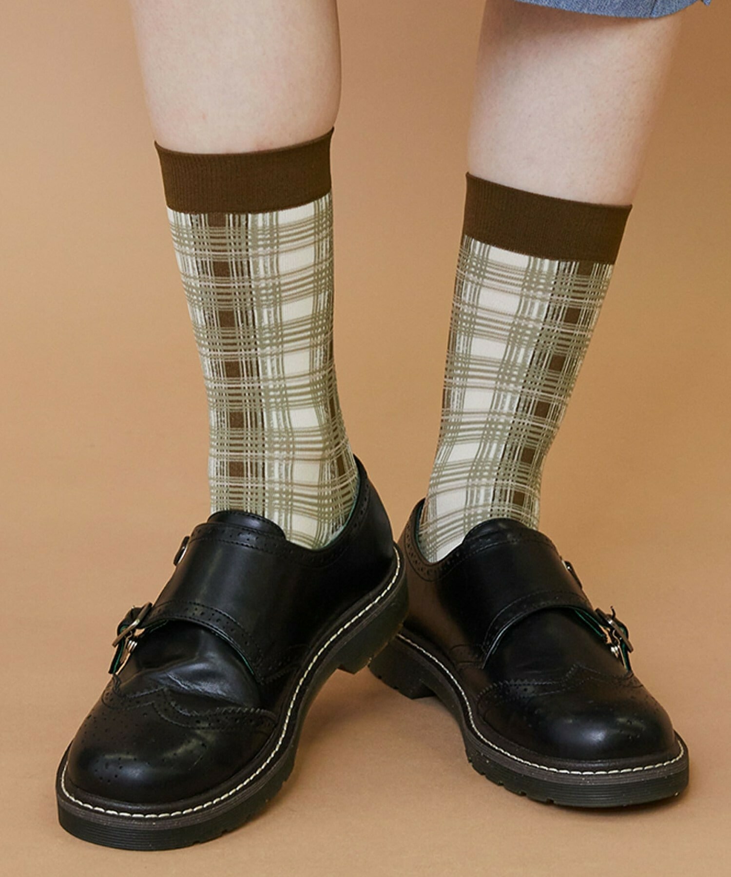 【FRAPBOIS】オンブレーソックス 詳細画像 ベージュ 1