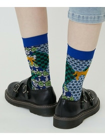 【FRAPBOIS】ETO-ソックス ウマ 詳細画像 ブルー 4