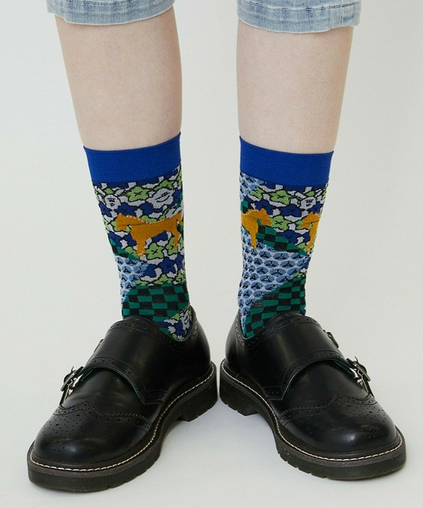 ETO-ソックス ウマ 詳細画像 ブルー 1