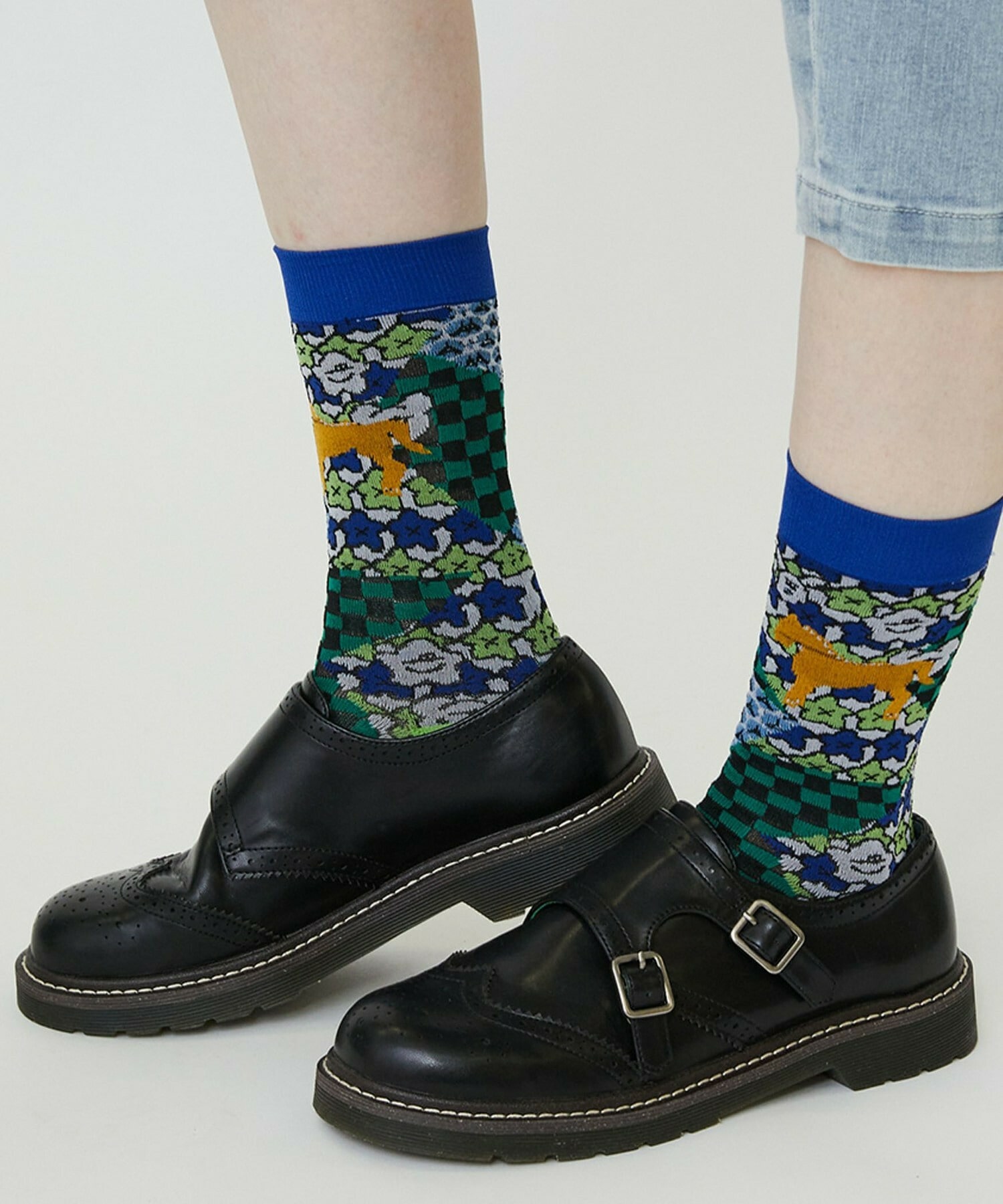 【FRAPBOIS】ETO-ソックス ウマ 詳細画像 ブルー 3