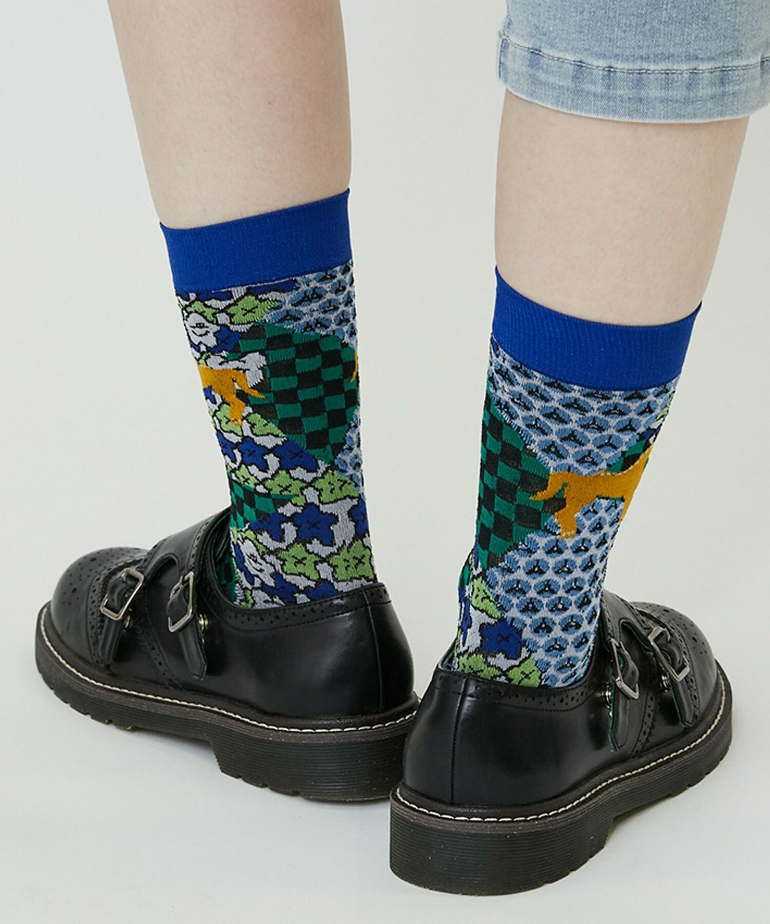 【FRAPBOIS】ETO-ソックス ウマ 詳細画像 ブルー 4