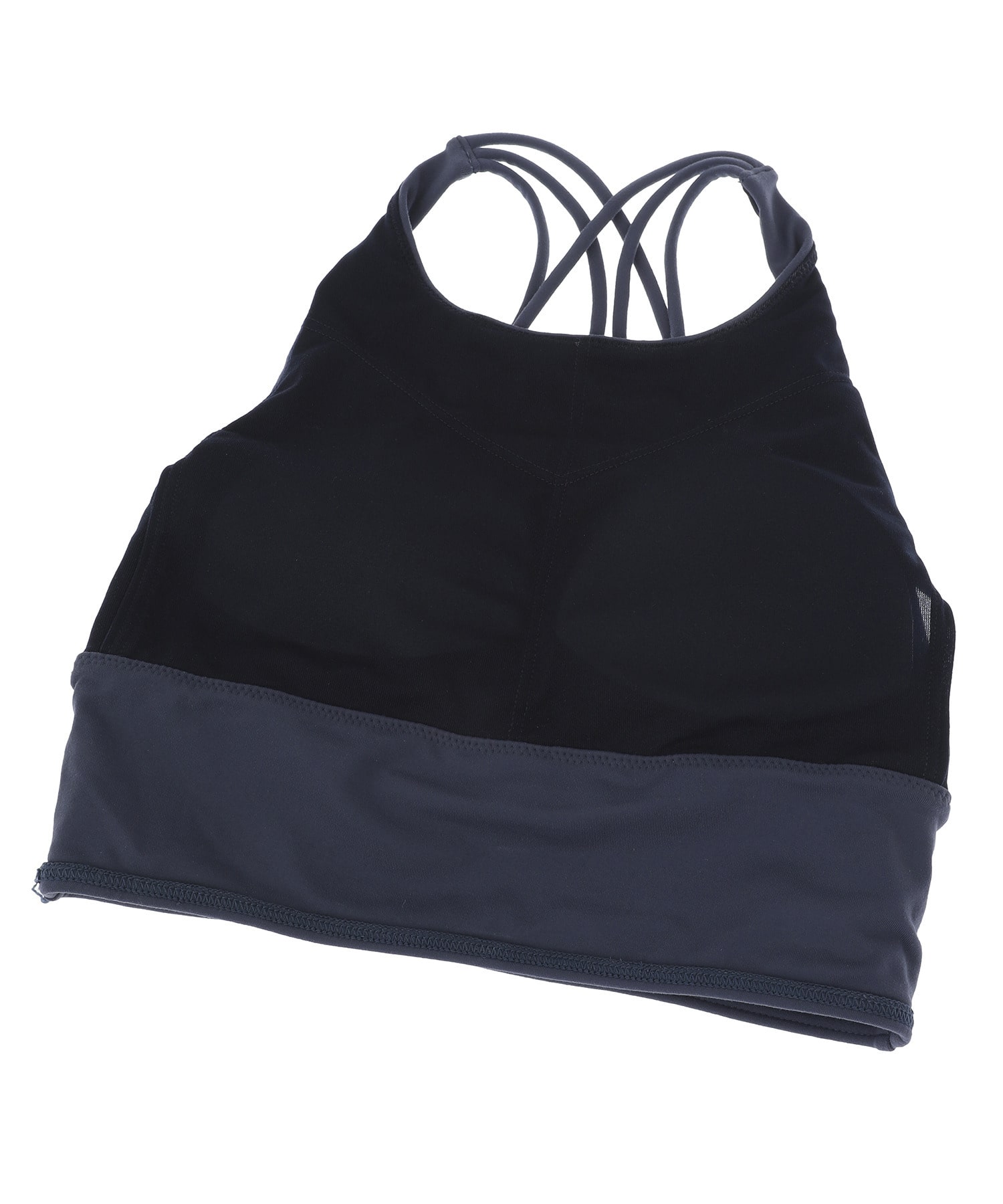 【Julier】プレミアムフローショートトップス/パット付き・UVカット・吸汗速乾・ホットヨガ対応・水着・水陸両用 詳細画像 ブラック 30