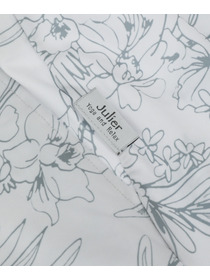 【Julier】Line Flowerプリントギャザーパンツ/水着・UVカット・水陸両用・吸汗速乾・ホットヨガ対応・耐塩素 詳細画像 ブラウン 13