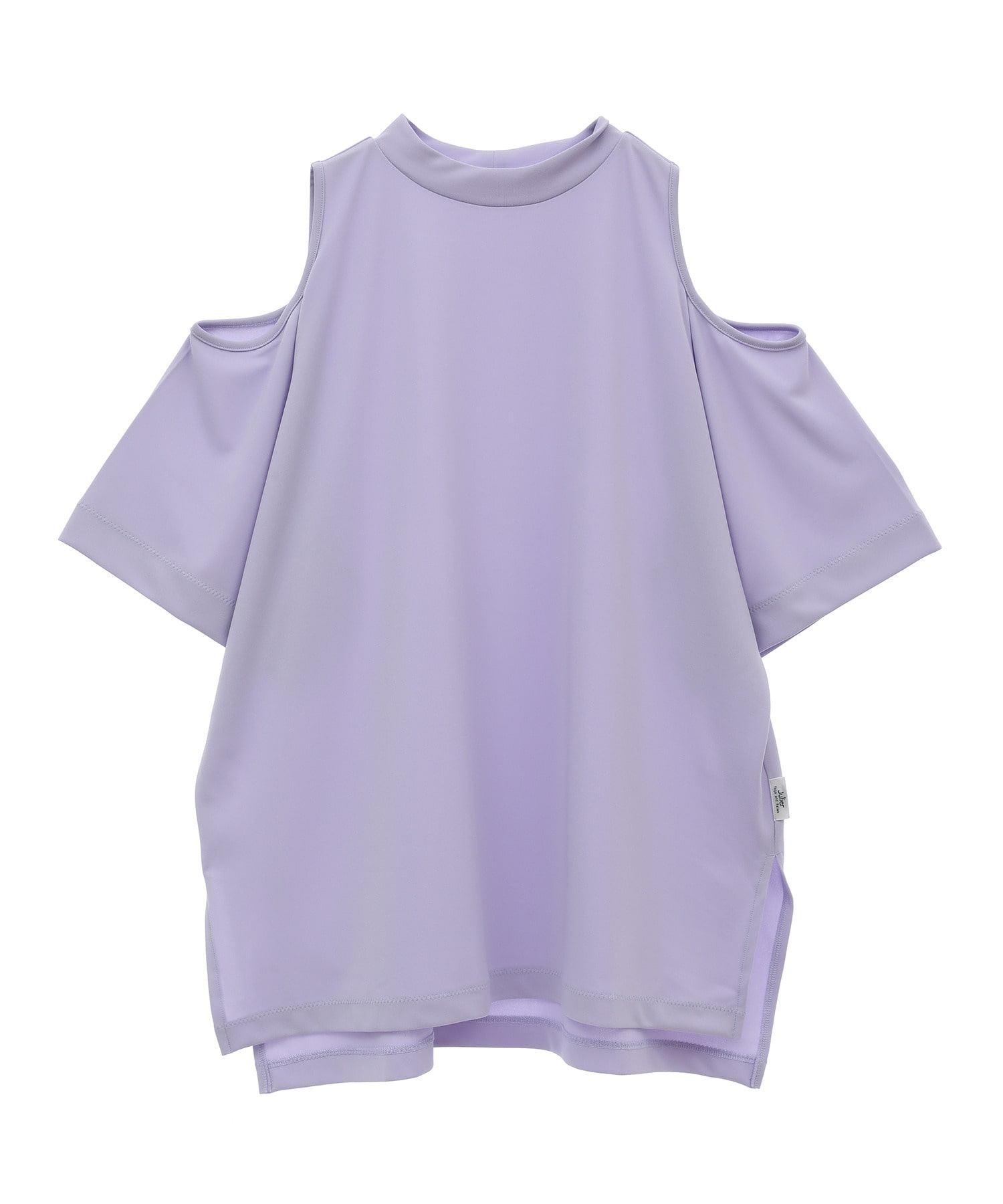 【Julier】フロウスムースオープンショルダープルオーバー/UVカット・接触冷感・ホットヨガ対応 詳細画像 ラベンダー 2