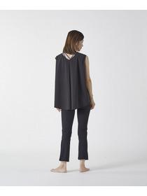 【Julier】ソフトリブフレアレギンス/吸汗速乾・ホットヨガ対応・UVカット 詳細画像 ブラック 8