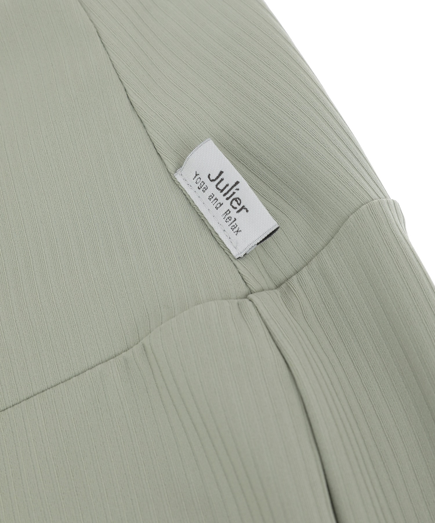 【Julier】ソフトリブフレアレギンス/吸汗速乾・ホットヨガ対応・UVカット 詳細画像 ブラック 11