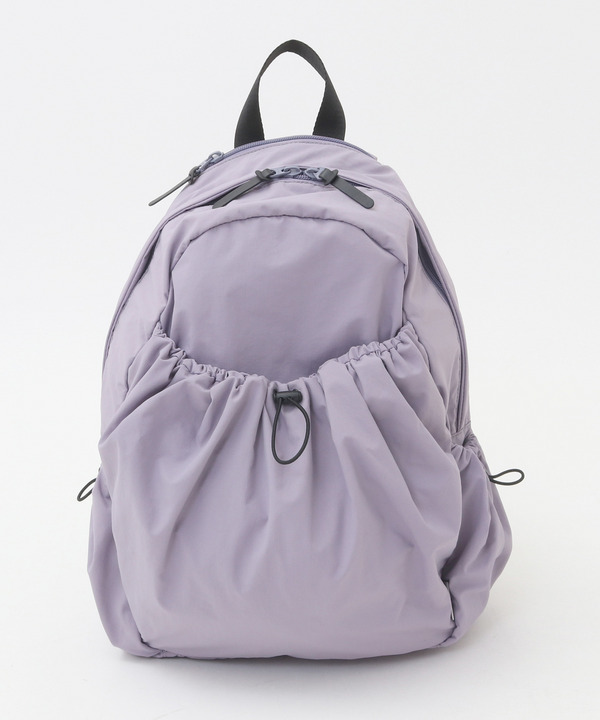 【Julier】リップストップ撥水リュック/軽量・撥水・長さ調整可能・A4サイズ収納可・13インチPC収納可