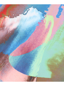 【Julier】kanakoSasakiコラボ ハイウエストレギンス/UVカット・吸汗速乾・ホットヨガ対応・水着・水陸両用 詳細画像 ブルー系その他 24