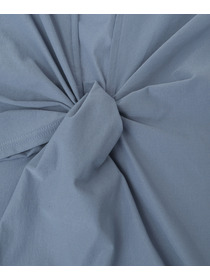 【Julier】【定番】ライトプライム バッククロスチュニック/エコ・UVカット・吸汗速乾・ホットヨガ対応・ラッシュガード 詳細画像 ネイビー 17