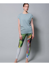 【Julier】【定番】ライトプライム バッククロスチュニック/エコ・UVカット・吸汗速乾・ホットヨガ対応・ラッシュガード 詳細画像 ネイビー 3