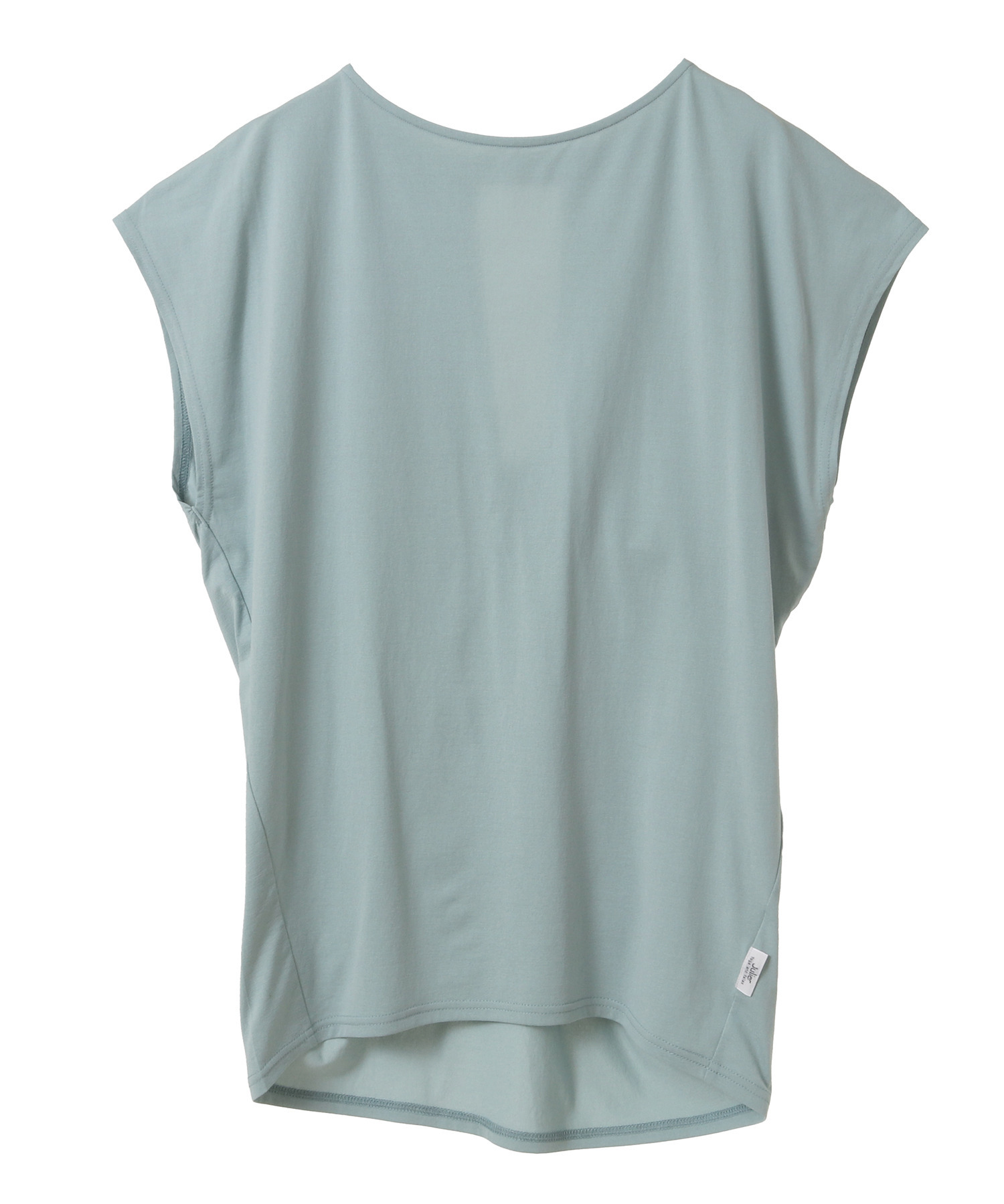 【Julier】【定番】ライトプライム バッククロスチュニック/エコ・UVカット・吸汗速乾・ホットヨガ対応・ラッシュガード 詳細画像 ミント 2